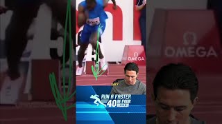 How Usain Bolt Is So Fast sprintmechanics speedtraining [upl. by Enyalaj500]