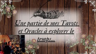 🔮👒🎩 Mes Jeux à explorer le temps👒🎩tarot oracle vintage cartomancie [upl. by Shaff]