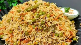 how to make matar keema biryani  matar biryani by blog with sani 🥀🥀🥀 [upl. by Rramel]