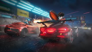 DASH DASH WORLD RACING GAME ON THE META QUEST VR [upl. by Lowndes]