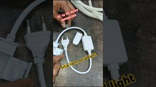 LED strip light drive connection  Sturlite LED strip light drive connection in tamil [upl. by Eeram]