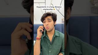 Arguements in a Long distance relationship💀  Raj Grover  shorts [upl. by Larry]