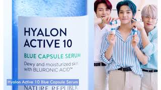 Hyalon Active 10 Serum x NCT 127  Nature Republic [upl. by Leiad]