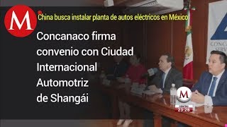 China busca establecer planta de autos eléctricos en México [upl. by Zohara]