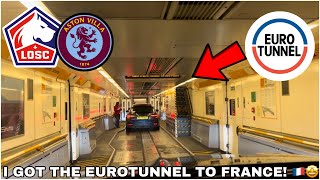 TRAVELLING 295 MILES TO WATCH VILLA vs LILLE Lille Travel Vlog 🇫🇷 [upl. by Elohcim376]