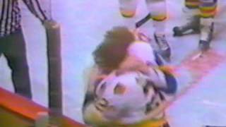 Rob Ramage vs Al Secord Jan 13 1980 [upl. by Aicirtam357]