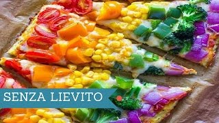 FIT PIZZA INTEGRALE SENZA LIEVITO [upl. by Itnahsa]