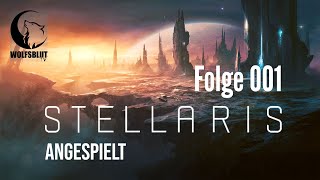 Stellaris 001  Tutorial angespielt [upl. by Eillor]