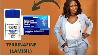 Terbinafine Lamisil  How to use Side effects caution [upl. by Enahpets]