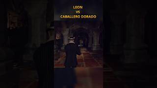 RSIDENT EVIL 4 REMAKE quotLEON VS CABALLERO DORADOquotresidentevil residentevil4remakegamingfunnyclips [upl. by Aihsila]