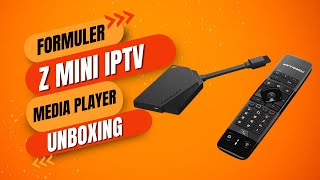 Formuler Z Mini IPTV Media Player Unboxing [upl. by Irita]