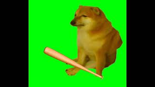 Bonk Doge Green Screen [upl. by Asserrac574]