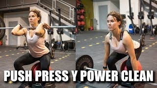 Clase de Halterofilia Push Press y Power Clean [upl. by Mccreery]