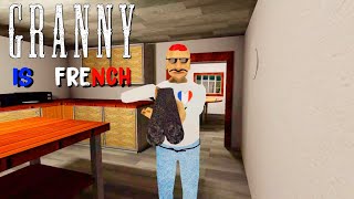 Granny IS French Revamp Mode  Full Gameplay  Sewer Escape [upl. by Ettelrahc]