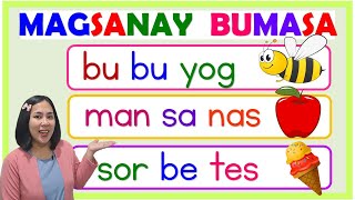 FILIPINO READING LESSON  Magsanay at Matutong bumasa  Pagpapantig  Teacher Aya Online Tutor [upl. by Atekihs]