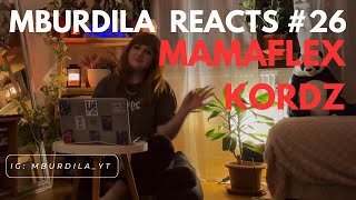 Mburdila Reacts 26  Kordz amp Mamaflex  San Marino რეაქცია [upl. by Ada]