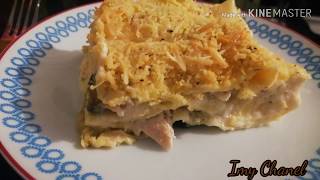 lasagnes au poulet لازانيا بالدجاج [upl. by Aivitnahs]