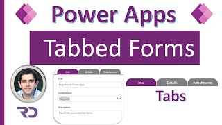 How to create Tabbed Forms in Power Apps [upl. by Ada]