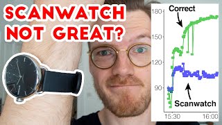 Withings Scanwatch Heart Rate Test Review [upl. by Gav770]