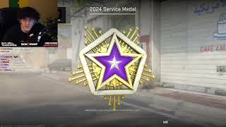 CS2 2024 Service Medal In Game [upl. by Barber]