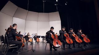 Monti Czardas cello ensemble [upl. by Enilorac]