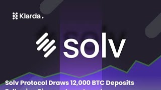 Binance Wallat SOLV Protocol Airdrop Update I Solv Protocol Event End I Stake BTC Withdraw System [upl. by Annemarie]