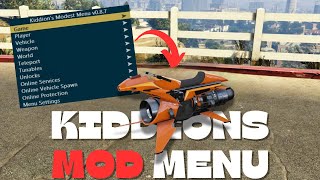 How to download kiddions mod menu GTAV 2024 LATEST VERSION [upl. by Mandel]