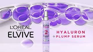 Elvive Hyaluron  Plump A Serum For Your Hair [upl. by Hebbe872]