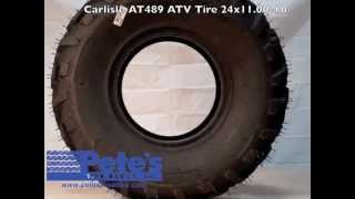 Carlisle AT489 ATV Tire 24x110010 [upl. by Oralia]