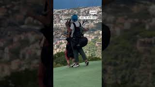 Lebanon from above  Paragliding Jounieh  Telephrique harissa  Takeoff Ghosta [upl. by Prud935]