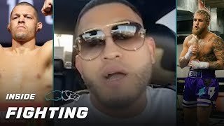 Nate Diaz Will SMASH Jake Paul in MMA and Boxing Says Anthony Pettis  No Cappin  Inside Fighting [upl. by Soma192]