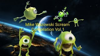 Mike Wazowski scream Compilation vol 1 [upl. by Kcin842]