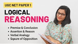 NTA UGC NET Paper 1 Logical Reasoning Crash Course [upl. by Denae572]