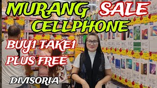 BAGONG BUKAS BILIHAN NG MGA MURANG CELLPHONESALE  BUY ONE TAKE ONE PLUS FREE BUY ONE TAKE ALL [upl. by Caia]