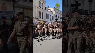 La Strasbourgeoise  École de Gendarmerie de Montluçon 🇫🇷 militaire military patriote [upl. by Nera]