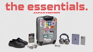 My Travel Bag  Tech Essentials  a week in Tokyo Japan [upl. by Aelyak]