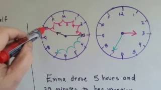 Grade 5 Math 107 Solve Elapsed Time Problems [upl. by Dyal]