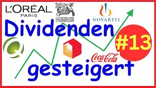 Dividenden gesteigert 13  DividendenDepot  AktieOnkel [upl. by Ermina428]