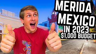 What a 1000MO BUDGET gets you in MERIDA MEXICO  Tangerine Travels Clips [upl. by Quickman]