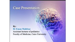 Case Presentation Dr Eman Mahfouz Prof Marian Yousry Grand Round October 2024 [upl. by Terza]