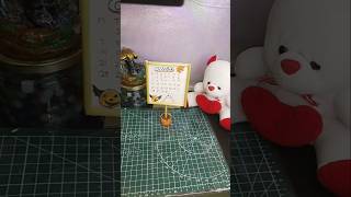 Deskdecor calendar ഒരു variety ആയാലോ shorts diy desksetup calendar malayalam october cute [upl. by Takashi40]