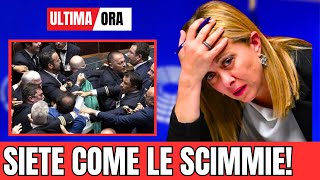 RISSA IN PARLAMENTO ITALIANO LA REAZIONE DI GIORGIA MELONI CONDANNA… [upl. by Monte592]