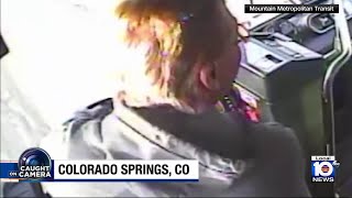 Good Samaritans in Colorado stop bus from crashing after driver suffers medical episode [upl. by Ola]