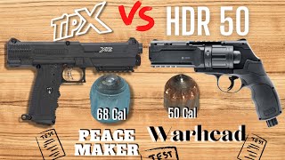 HDR 50 11 joules VS TiPX First Strike • Testing Blatant Ballistic prototype slugs [upl. by Barbee]