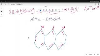 ANTHRAQUINONE GLYCOSIDES [upl. by Llahsram280]