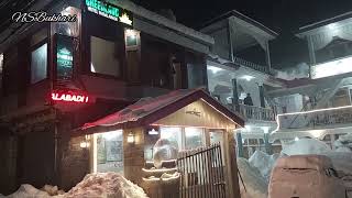 Snowy Night At Kalam Swat Valley [upl. by Aicenod242]