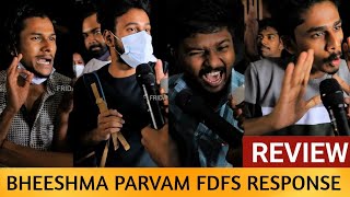 Bheeshma Parvam FDFS Theatre Response  Bheeshma Parvam Public Review [upl. by Siraf]