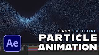 After Effects PARTICLES Tutorial  Particle Animation With NO PLUGINS [upl. by Nealon]