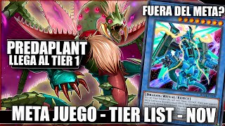 PREDAPLANTA LLEGA AL TIER 1 Y BORREL FUERA DE LA TIER  METAJUEGO TIER LIST  DuelLinks YuGiOh [upl. by Yendis34]