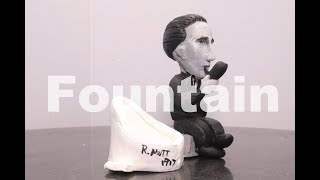 Creating a Mini Marcel Duchamp amp His Famous Fountain  Timelapse [upl. by Scammon]